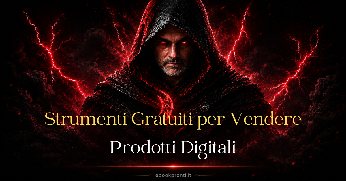 strumenti gratuiti vendere prodotti digitali italiano