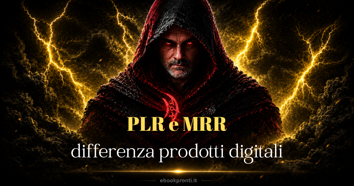 PLR e MRR: Cosa Sono, Come Funzionano e Quale Scegliere per Vendere Prodotti Digitali