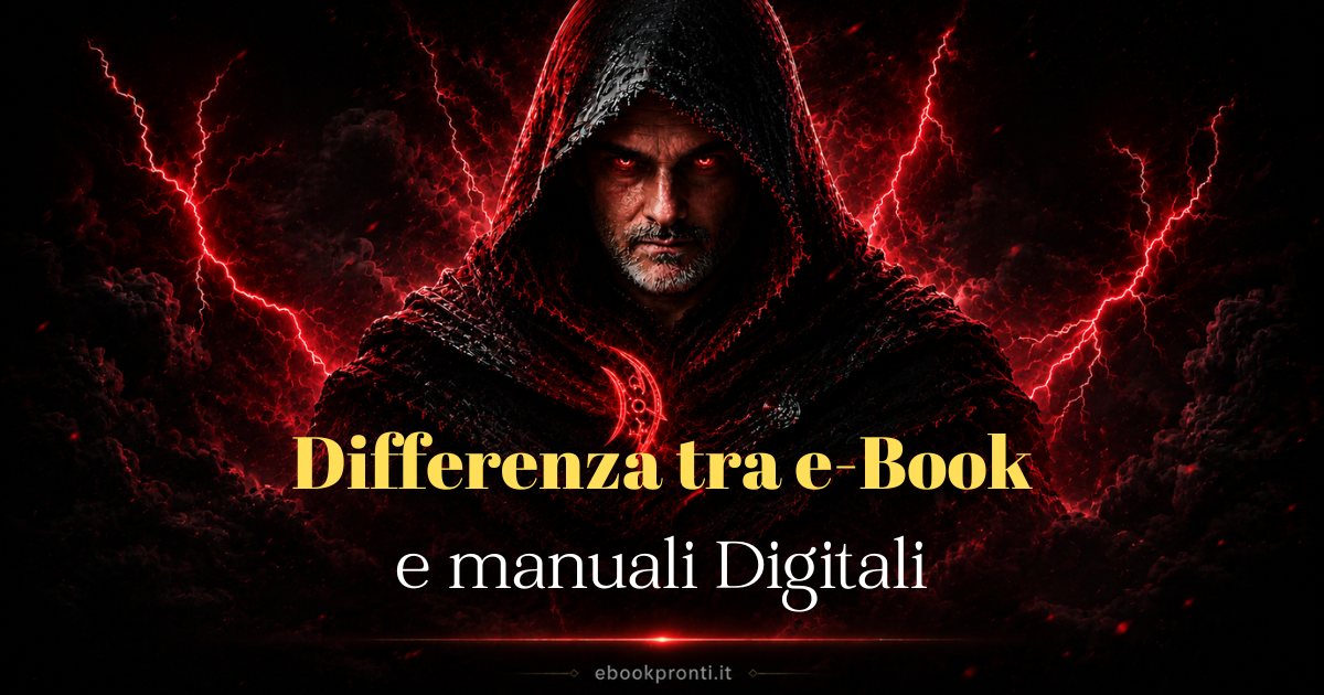 Differenza tra ebook e manuale digitale